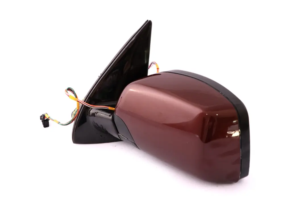 High Gloss Heated Left Wing Mirror N/S Mahagoni 436 to BMW X5 Series E53 M Sport with Part number 7039915 BMW X5 Series E53 M Sport High Gloss Heated Left Wing Mirror N/S Mahagoni 436 - SKU rhd-7039915-MAH - Part number 7039915