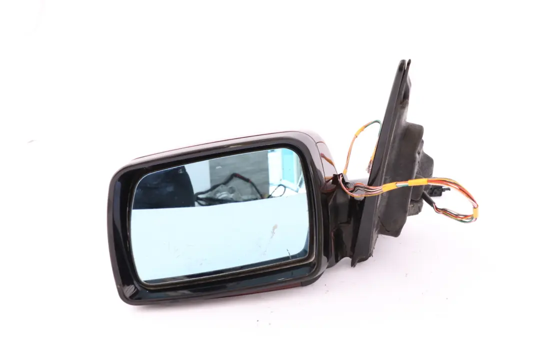 BMW X5 Series E53 M Sport High Gloss Heated Left Wing Mirror N/S Mahagoni 436 - SKU rhd-7039915-MAH - Part number 7039915