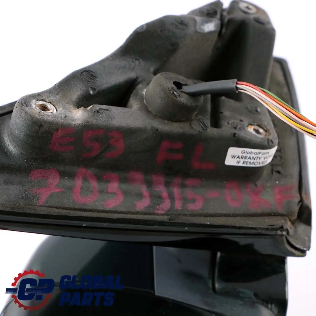 BMW X5 E53 Sports Package Heated Left Wing Mirror N/S Oxfordgruen Oxford Green - SKU rhd-7039915-OXF - Part number 7039915