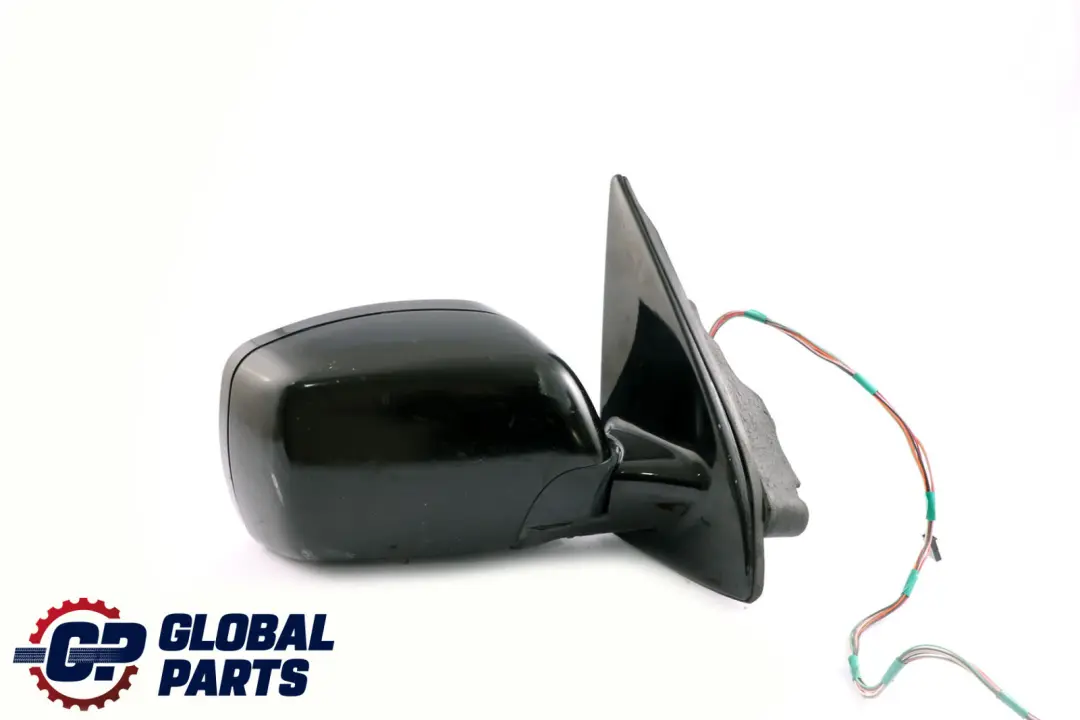 BMW X5 Series E53 Sports Package High Gloss Heated Right Wing Mirror O/S Black - SKU rhd-7039916-BLK - Part number 7039916