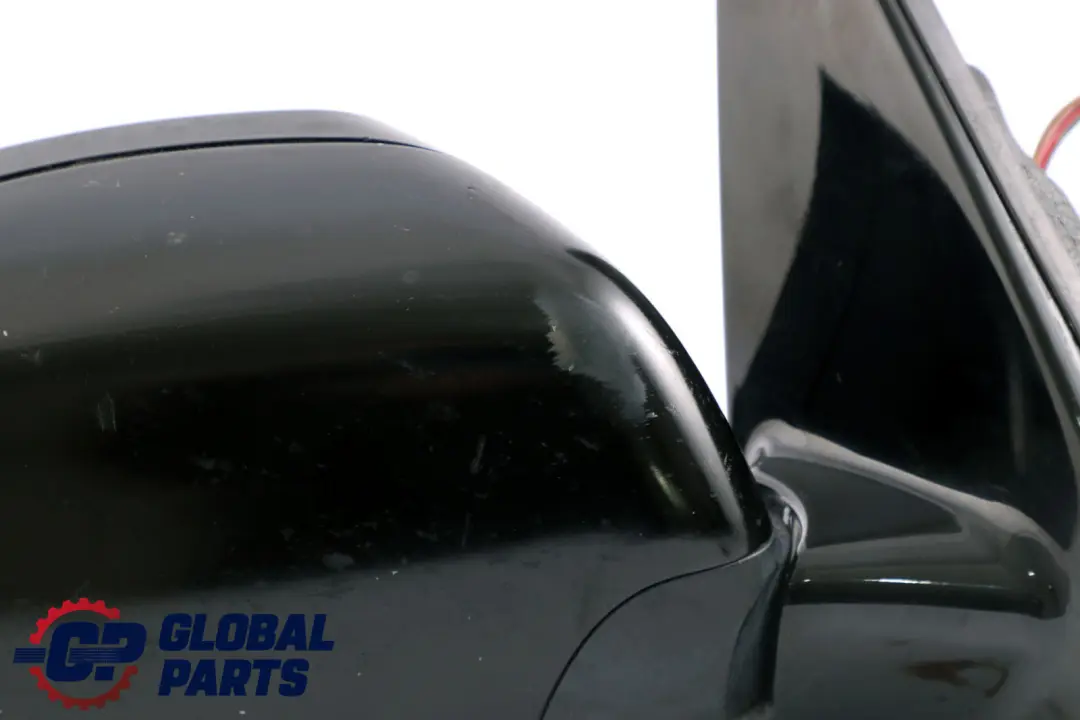 BMW X5 Series E53 Sports Package High Gloss Heated Right Wing Mirror O/S Black - SKU rhd-7039916-BLK - Part number 7039916