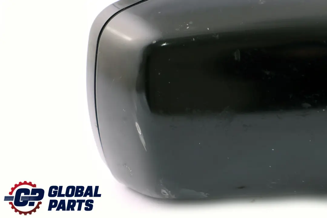 BMW X5 Series E53 Sports Package High Gloss Heated Right Wing Mirror O/S Black - SKU rhd-7039916-BLK - Part number 7039916