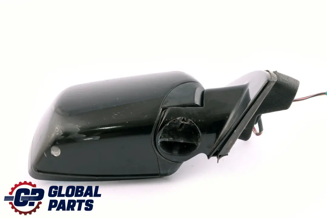 BMW X5 Series E53 Sports Package High Gloss Heated Right Wing Mirror O/S Black - SKU rhd-7039916-BLK - Part number 7039916