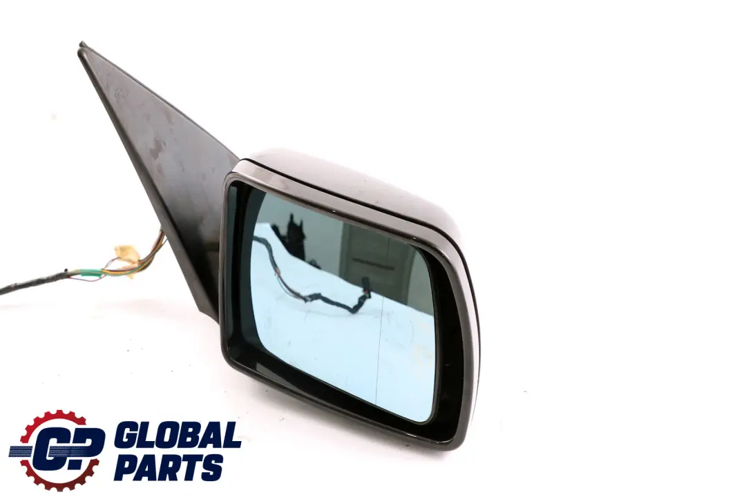 BMW X5 Series E53 Sports Package Heated Right Wing Mirror O/S Black Sapphire - SKU rhd-7039916-BS - Part number 7039916
