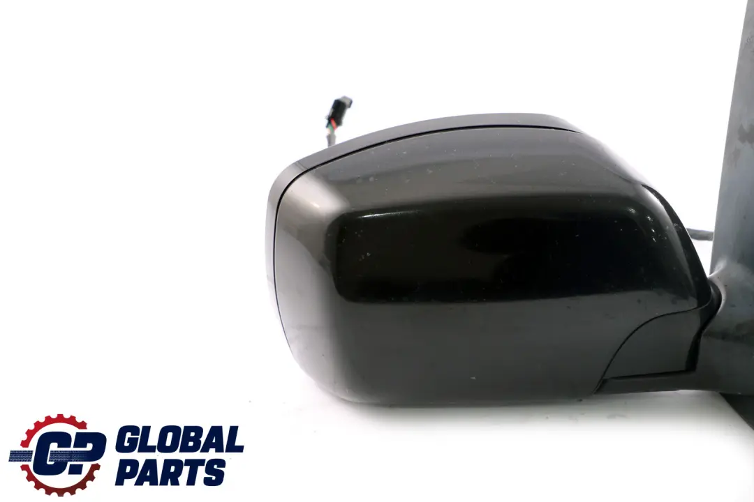 BMW X5 Series E53 Sports Package Heated Right Wing Mirror O/S Black Sapphire - SKU rhd-7039916-BS - Part number 7039916