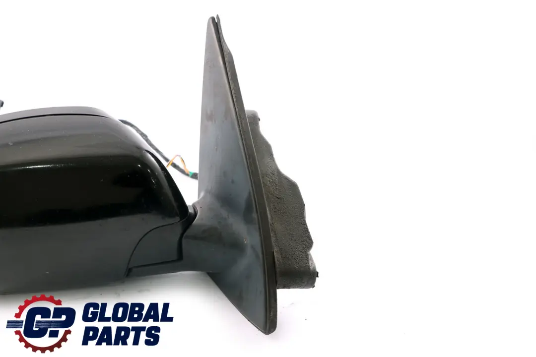BMW X5 Series E53 Sports Package Heated Right Wing Mirror O/S Black Sapphire - SKU rhd-7039916-BS - Part number 7039916