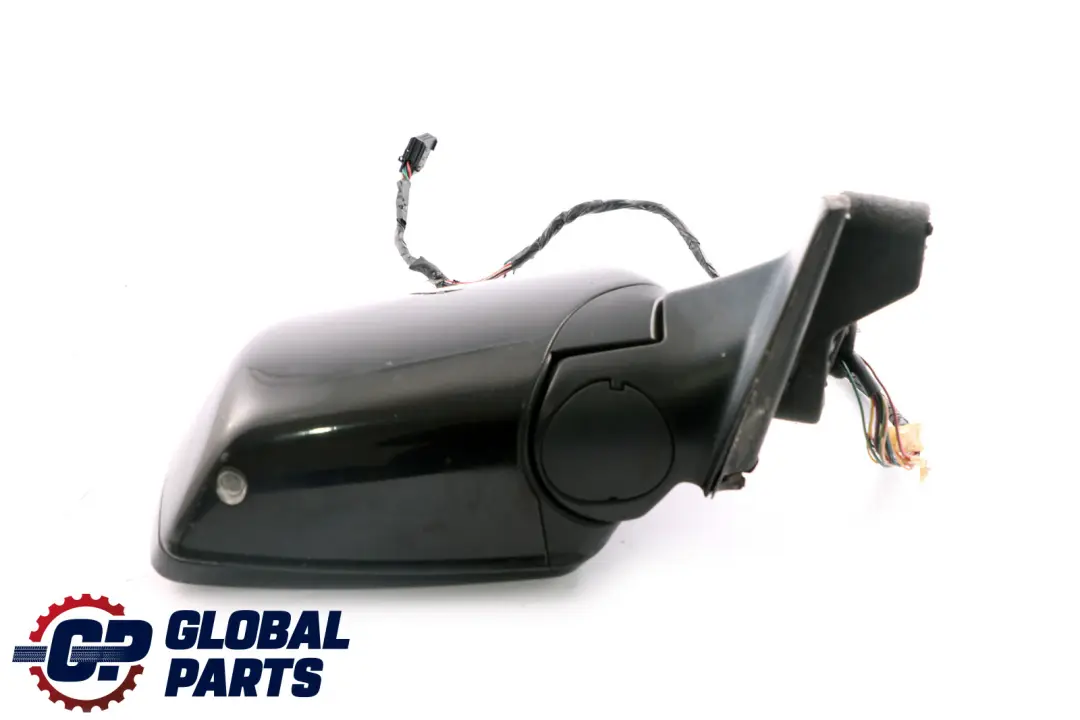 BMW X5 Series E53 Sports Package Heated Right Wing Mirror O/S Black Sapphire - SKU rhd-7039916-BS - Part number 7039916