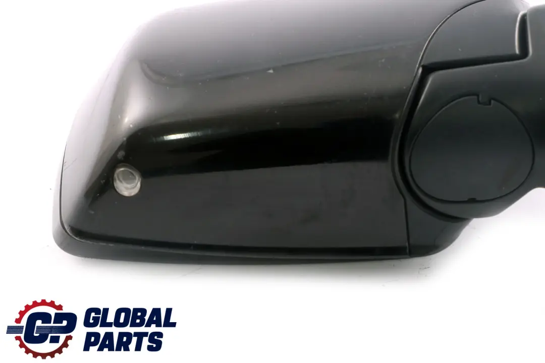 BMW X5 Series E53 Sports Package Heated Right Wing Mirror O/S Black Sapphire - SKU rhd-7039916-BS - Part number 7039916