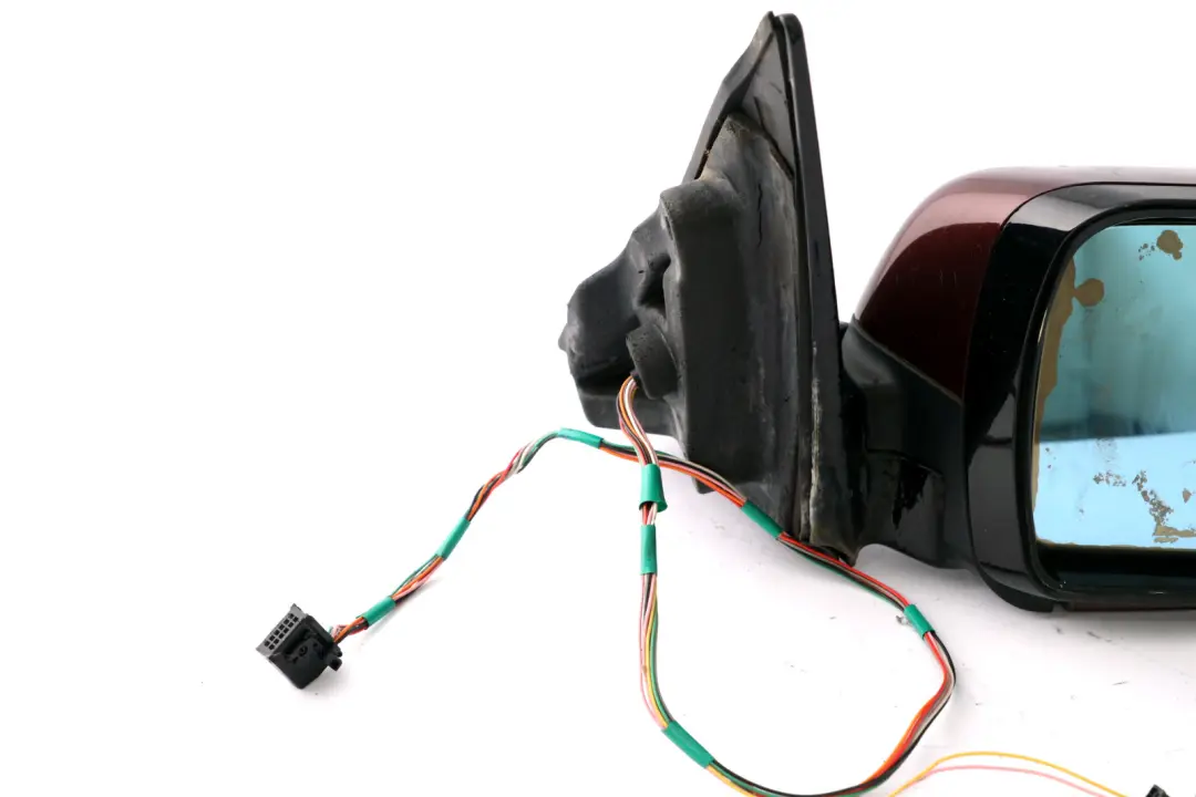 BMW X5 Series E53 M Sport High Gloss Heated Right Wing Mirror O/S Mahagoni 436 - SKU rhd-7039916-MAH - Part number 7039916