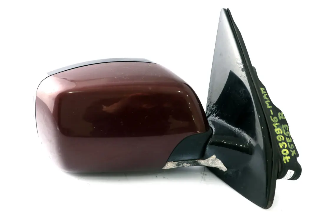 BMW X5 Series E53 M Sport High Gloss Heated Right Wing Mirror O/S Mahagoni 436 - SKU rhd-7039916-MAH - Part number 7039916