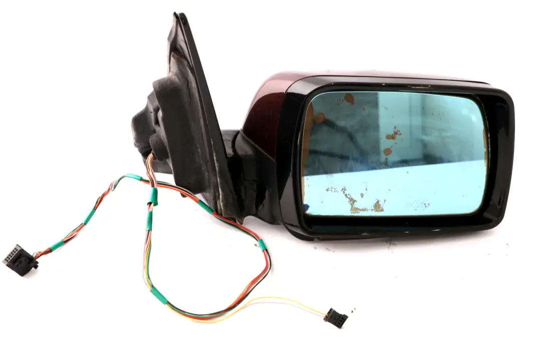 BMW X5 Series E53 M Sport High Gloss Heated Right Wing Mirror O/S Mahagoni 436 - SKU rhd-7039916-MAH - Part number 7039916