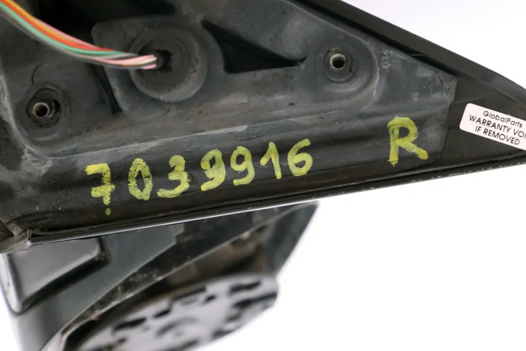 High Gloss Heated Right Door Wing Mirror O/S Base to BMW X5 Series E53 M Sport with Part number 7039916 BMW X5 Series E53 M Sport High Gloss Heated Right Door Wing Mirror O/S Base - SKU rhd-7039916 - Part number 7039916