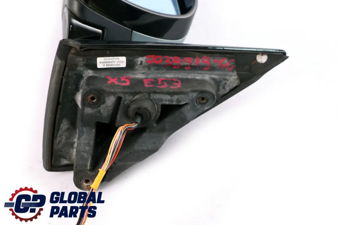 High Gloss Left Wing Mirror N/S Graugruen Grey Green to BMW X5 Series E53 Sport with Part number 7039919 BMW X5 Series E53 Sport High Gloss Left Wing Mirror N/S Graugruen Grey Green - SKU rhd-7039919-GG - Part number 7039919