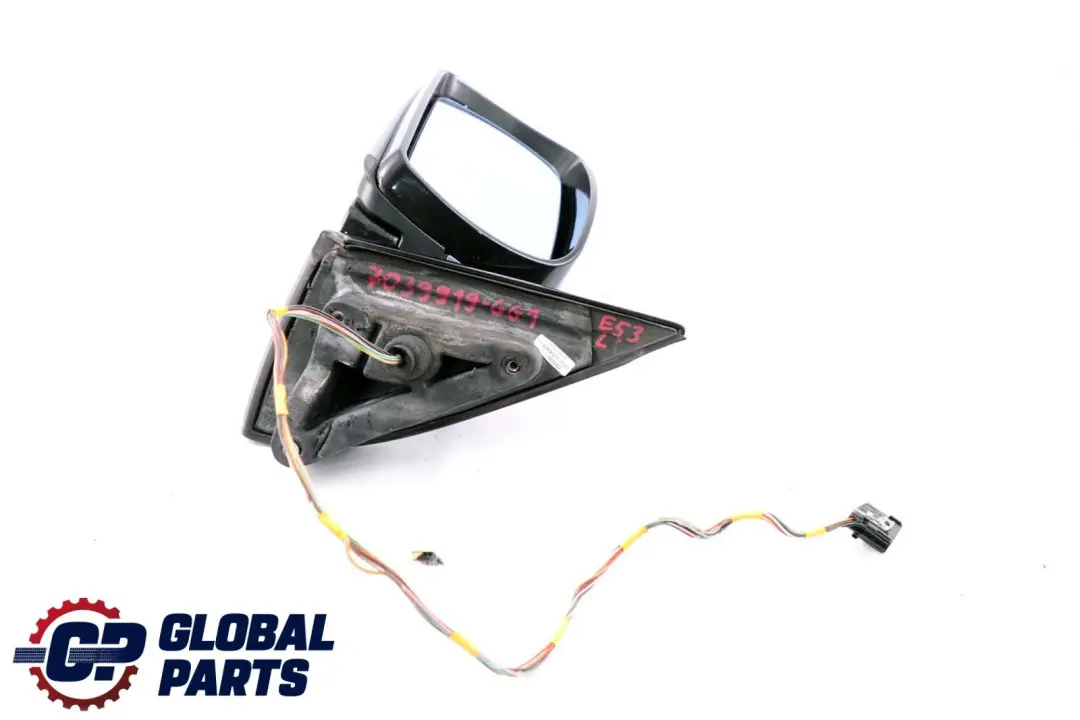 BMW X5 Series E53 1 Sport High Gloss Left Wing Mirror N/S Graugruen Grey Green - SKU rhd-7039919-GG1 - Part number 7039919