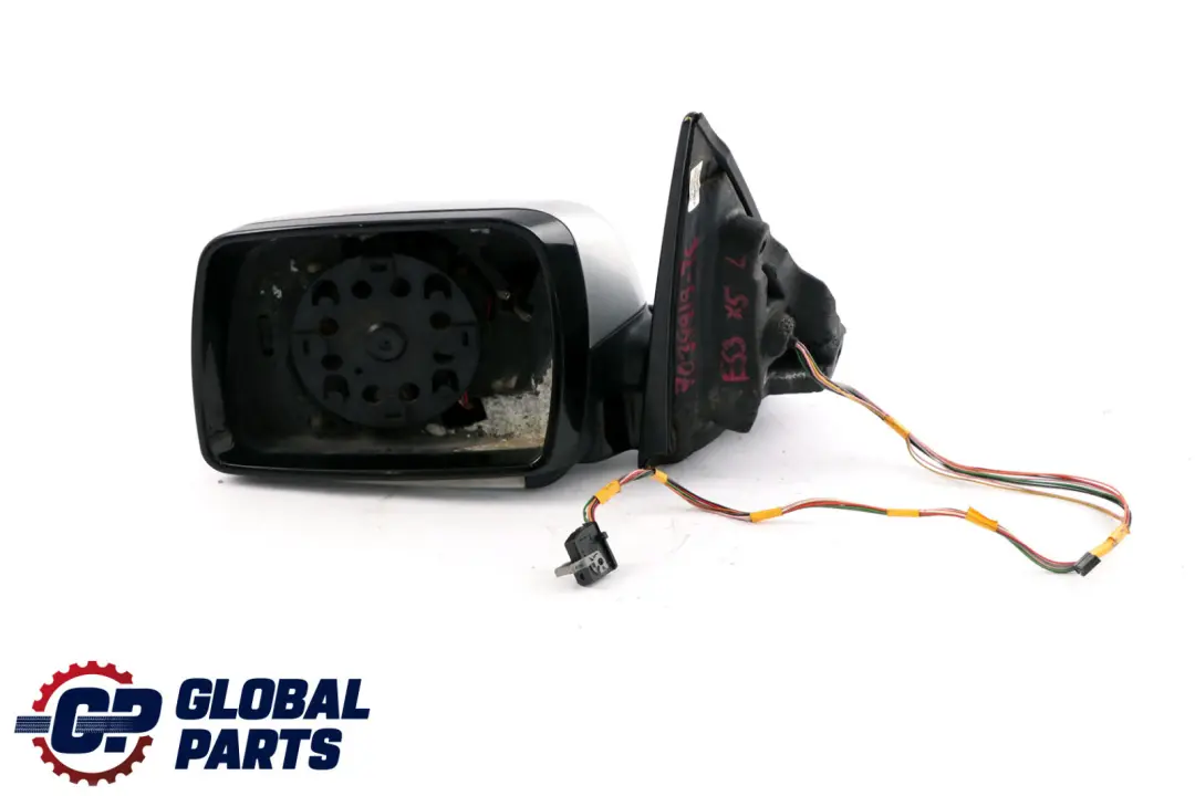 High Gloss Left Door Wing Mirror N/S Titansilber Silver to BMW X5 Series E53 Sport with Part number 7039919 BMW X5 Series E53 Sport High Gloss Left Door Wing Mirror N/S Titansilber Silver - SKU rhd-7039919-TS - Part number 7039919