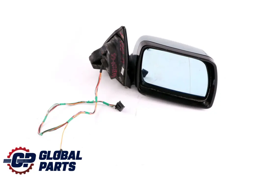 BMW X5 Series E53 Sport High Gloss Right Wing Mirror O/S Graugruen Grey Green - SKU rhd-7039920-GG - Part number 7039920