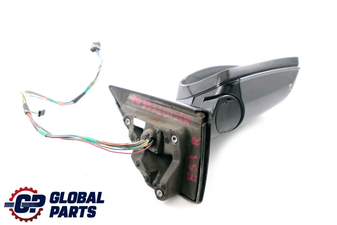 BMW X5 Series E53 Auto Dip High Gloss Right Wing Mirror O/S Stahlgrau Grey 400 - SKU rhd-7039920-STH - Part number 7039920