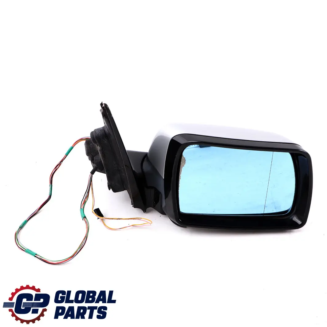 BMW X5 E53 Sport High Gloss Right Wing Mirror O/S Titansilber Titanium Silver - SKU rhd-7039920-TS - Part number 7039920