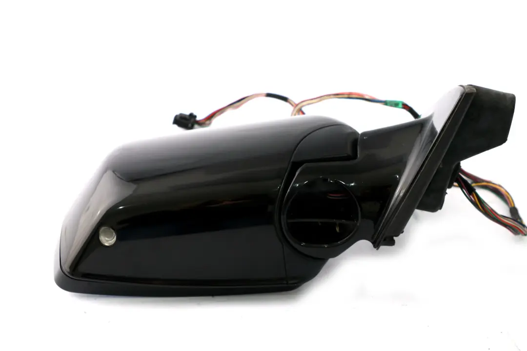 BMW X5 E53 M Sport High Gloss Power Fold Right Wing Mirror O/S Schwarz 2 Black - SKU rhd-7039922-SCH - Part number 7039922