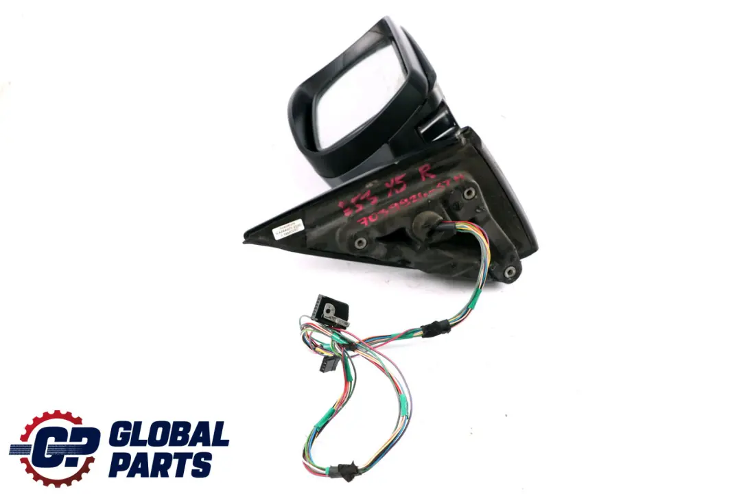 BMW X5 E53 Sport Auto Dip High Gloss Right Wing Mirror O/S Stahlgrau Grey 400 - SKU rhd-7039924-STH - Part number 7039924