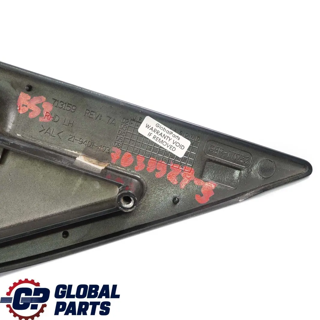 High Gloss Outside Left Triangle Wing Mirror N/S to BMW X5 Series 5 E53 Sport with Part number 7039927 BMW X5 Series 5 E53 Sport High Gloss Outside Left Triangle Wing Mirror N/S - SKU rhd-7039927-5 - Part number 7039927