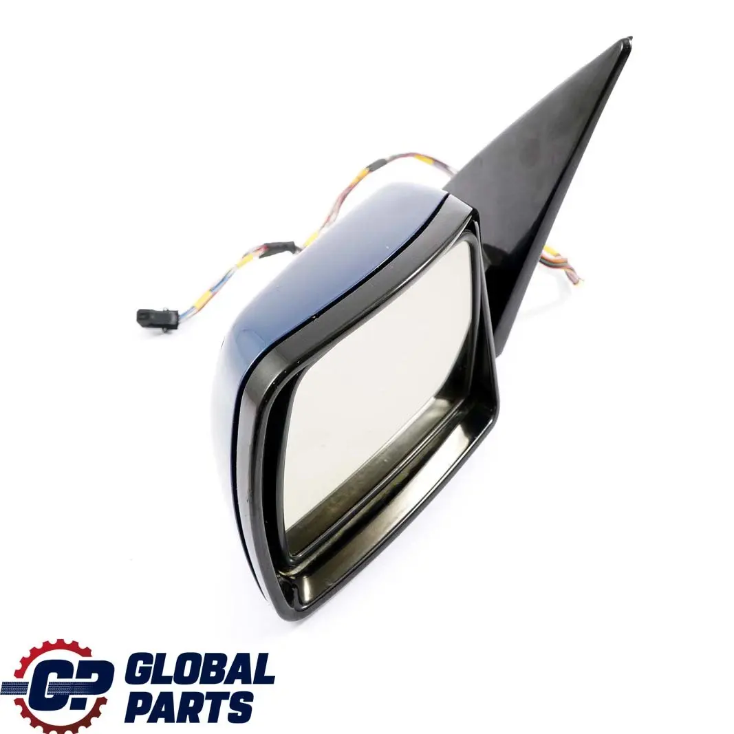 High Gloss Auto Dip Left Wing Mirror N/S Topasblau Topaz Blue to BMW X5 E53 Sport with Part number 7039927 BMW X5 E53 Sport High Gloss Auto Dip Left Wing Mirror N/S Topasblau Topaz Blue - SKU rhd-7039927-TB - Part number 7039927