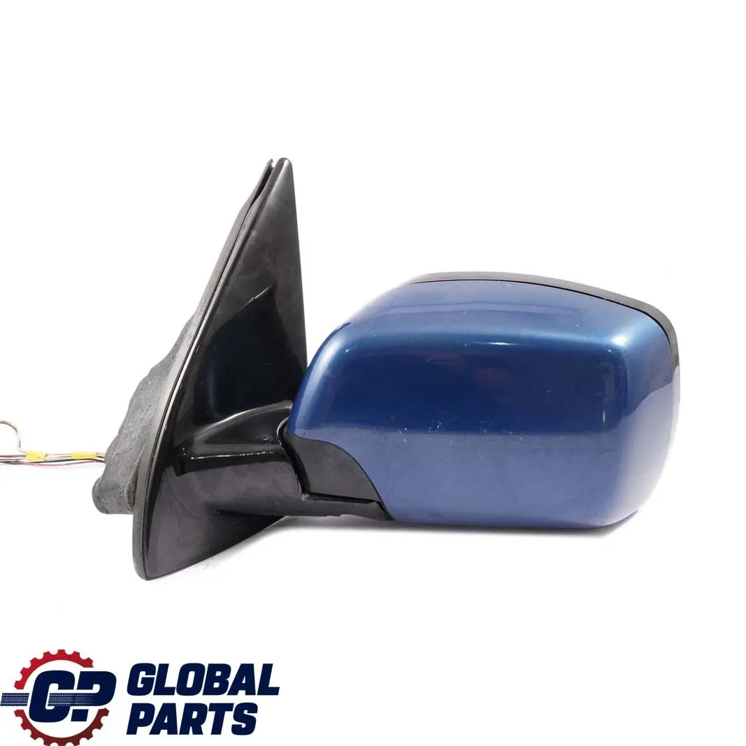 High Gloss Auto Dip Left Wing Mirror N/S Topasblau Topaz Blue to BMW X5 E53 Sport with Part number 7039927 BMW X5 E53 Sport High Gloss Auto Dip Left Wing Mirror N/S Topasblau Topaz Blue - SKU rhd-7039927-TB - Part number 7039927