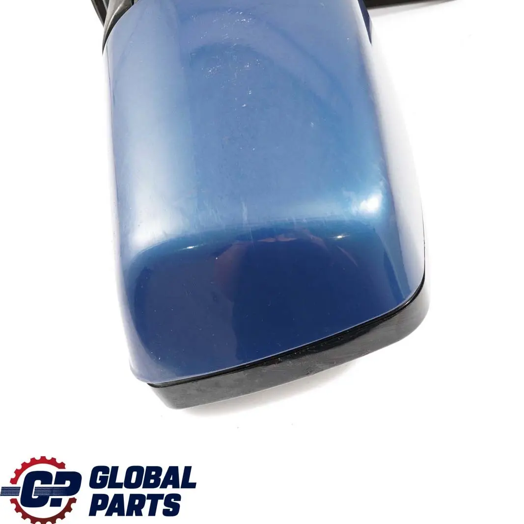 High Gloss Auto Dip Left Wing Mirror N/S Topasblau Topaz Blue to BMW X5 E53 Sport with Part number 7039927 BMW X5 E53 Sport High Gloss Auto Dip Left Wing Mirror N/S Topasblau Topaz Blue - SKU rhd-7039927-TB - Part number 7039927