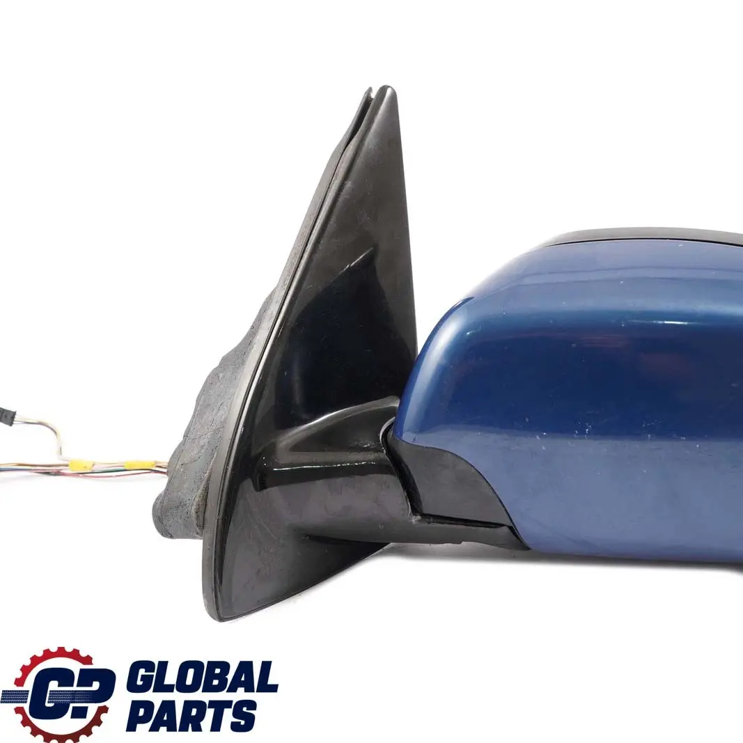 High Gloss Auto Dip Left Wing Mirror N/S Topasblau Topaz Blue to BMW X5 E53 Sport with Part number 7039927 BMW X5 E53 Sport High Gloss Auto Dip Left Wing Mirror N/S Topasblau Topaz Blue - SKU rhd-7039927-TB - Part number 7039927