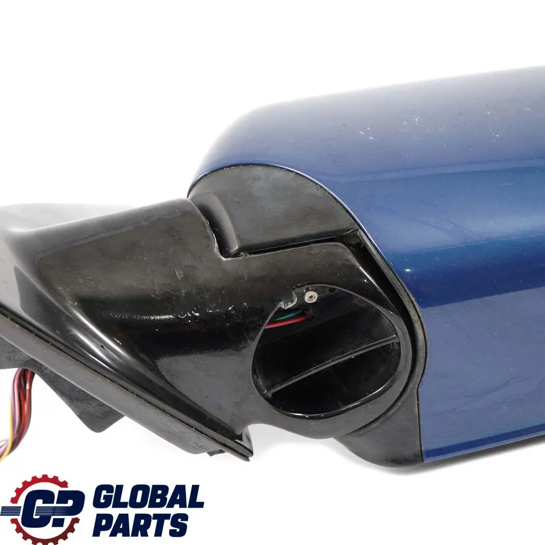 High Gloss Auto Dip Left Wing Mirror N/S Topasblau Topaz Blue to BMW X5 E53 Sport with Part number 7039927 BMW X5 E53 Sport High Gloss Auto Dip Left Wing Mirror N/S Topasblau Topaz Blue - SKU rhd-7039927-TB - Part number 7039927