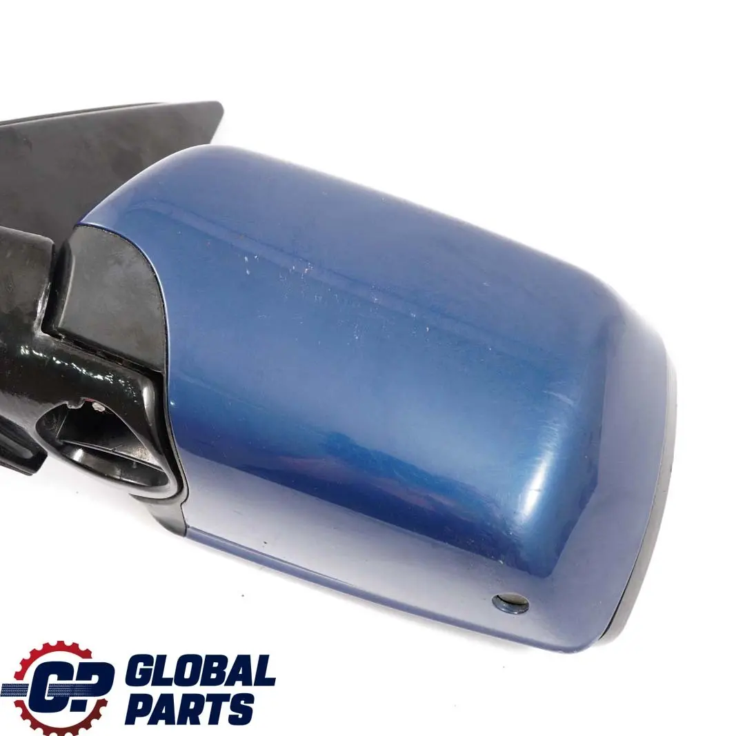 High Gloss Auto Dip Left Wing Mirror N/S Topasblau Topaz Blue to BMW X5 E53 Sport with Part number 7039927 BMW X5 E53 Sport High Gloss Auto Dip Left Wing Mirror N/S Topasblau Topaz Blue - SKU rhd-7039927-TB - Part number 7039927