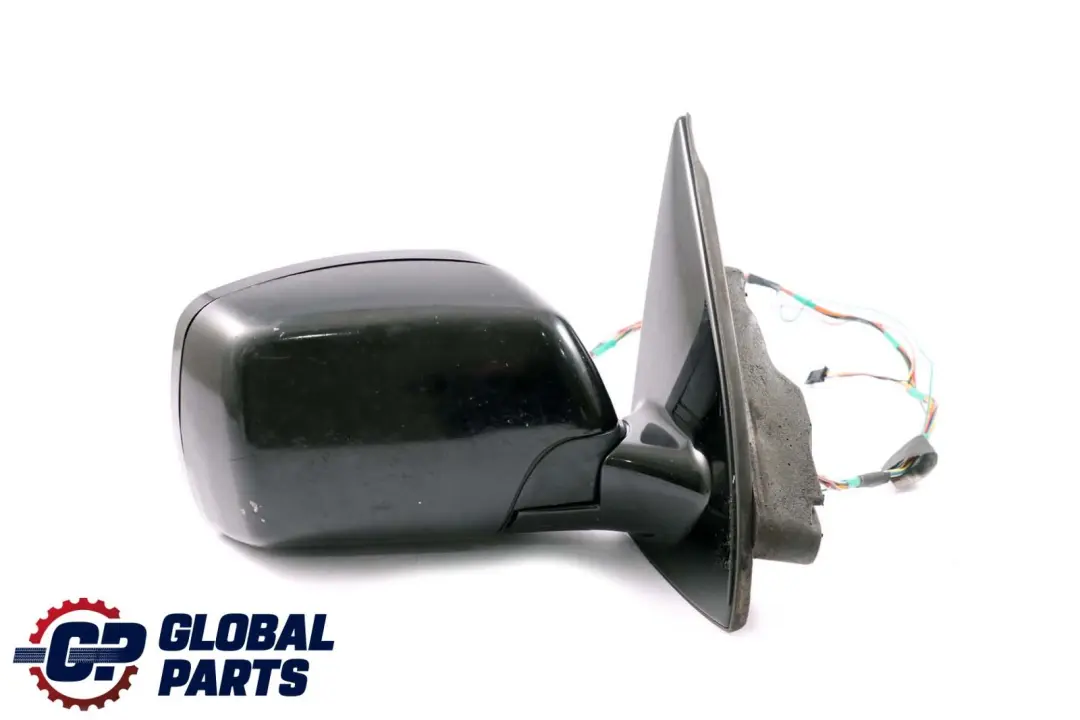 BMW X5 Series E53 Sport High Gloss Auto Dip Right Wing Mirror O/S Black - SKU rhd-7039928-BLK - Part number 7039928