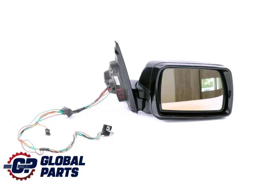 BMW X5 Series E53 Sport High Gloss Auto Dip Right Wing Mirror O/S Black - SKU rhd-7039928-BLK - Part number 7039928