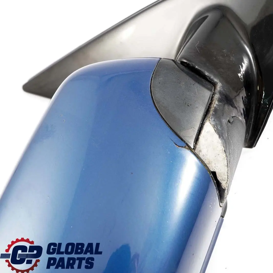 BMW X5 E53 Sport High Gloss Auto Dip Right Wing Mirror O/S Topasblau Blue 364 - SKU rhd-7039928-TB - Part number 7039928