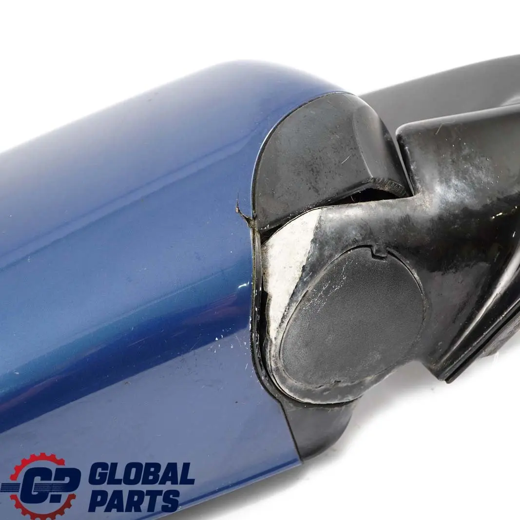 BMW X5 E53 Sport High Gloss Auto Dip Right Wing Mirror O/S Topasblau Blue 364 - SKU rhd-7039928-TB - Part number 7039928