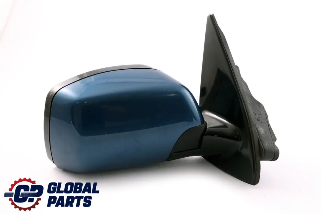 High Gloss Right Wing Mirror O/S Topasblau Metallic to BMW X5 Series E53 Sport with Part number 7039928 BMW X5 Series E53 Sport High Gloss Right Wing Mirror O/S Topasblau Metallic - SKU rhd-7039928-TPB - Part number 7039928