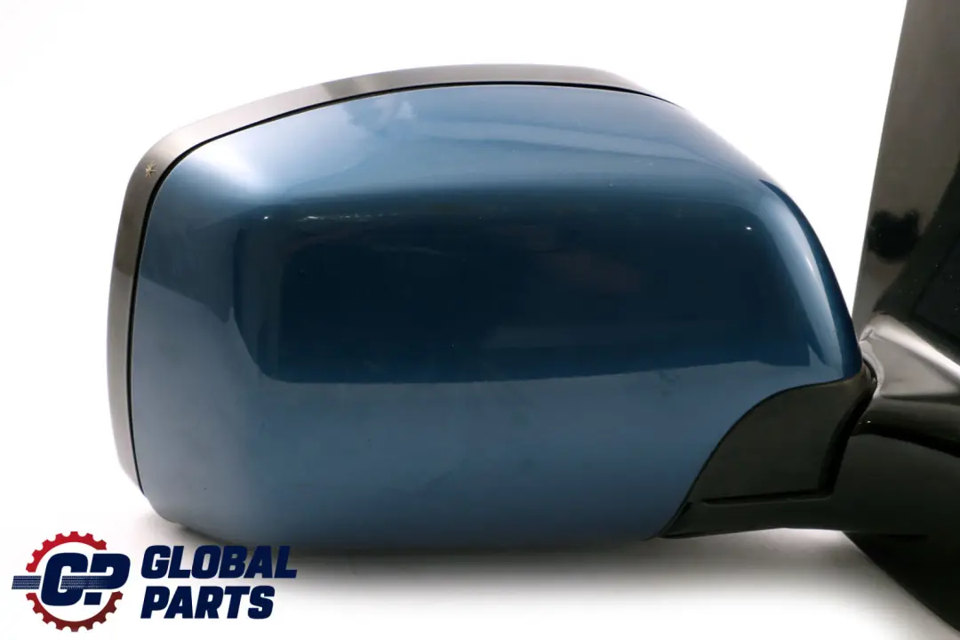 BMW X5 Series E53 Sport High Gloss Right Wing Mirror O/S Topasblau Metallic - SKU rhd-7039928-TPB - Part number 7039928