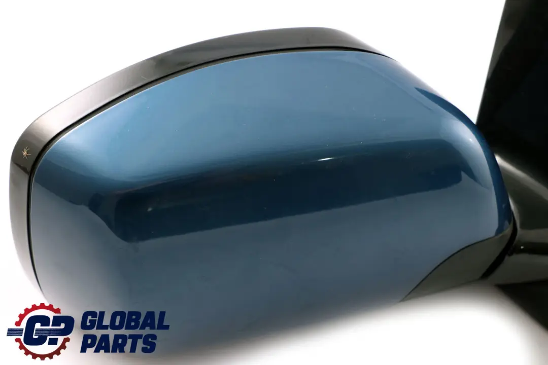 High Gloss Right Wing Mirror O/S Topasblau Metallic to BMW X5 Series E53 Sport with Part number 7039928 BMW X5 Series E53 Sport High Gloss Right Wing Mirror O/S Topasblau Metallic - SKU rhd-7039928-TPB - Part number 7039928