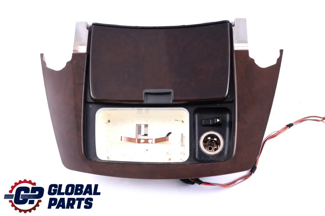 BMW 7 Series 1 E65 E66 Module Carrier Centre Console Wood Ashtray Esche Dunkel - SKU rhd-7040383-1 - Part number 7040383