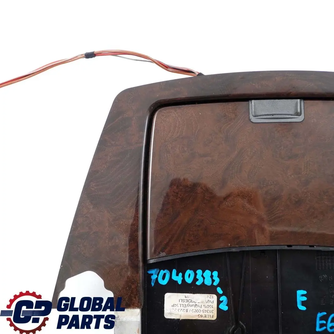 Module Carrier Centre Console Wood Ashtray Esche Dunkel to BMW 7 Series 2 E65 E66 with Part number 7040383 BMW 7 Series 2 E65 E66 Module Carrier Centre Console Wood Ashtray Esche Dunkel - SKU rhd-7040383-2 - Part number 7040383