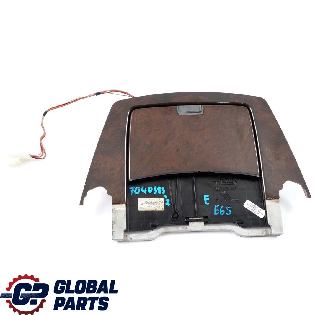 Module Carrier Centre Console Wood Ashtray Esche Dunkel to BMW 7 Series 2 E65 E66 with Part number 7040383 BMW 7 Series 2 E65 E66 Module Carrier Centre Console Wood Ashtray Esche Dunkel - SKU rhd-7040383-2 - Part number 7040383