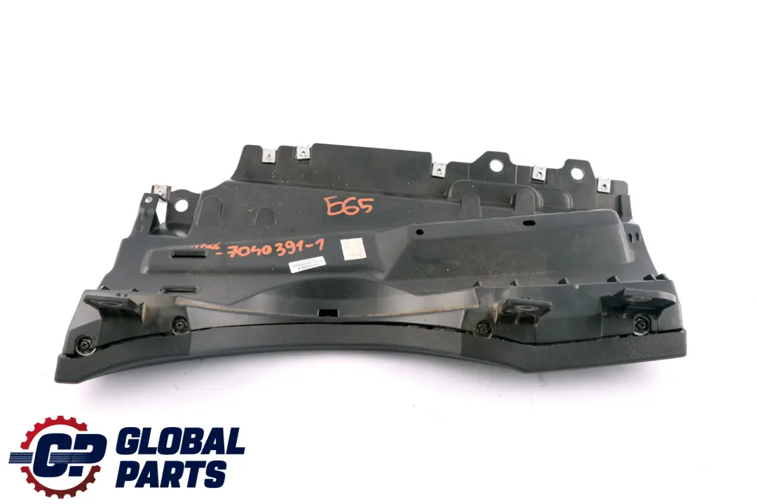 Trim Panel Knee Protector Lower Steering Wheel Black Dash to BMW 7 Series E65 E66 with Part number 7040391 BMW 7 Series E65 E66 Trim Panel Knee Protector Lower Steering Wheel Black Dash - SKU rhd-7040391-1 - Part number 7040391
