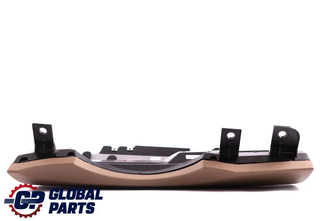 BMW 7 Series E65 E66 Lower Steering Wheel Dash Trim Panel Beige Dunkelbeige - SKU rhd-7040392 - Part number 7040392