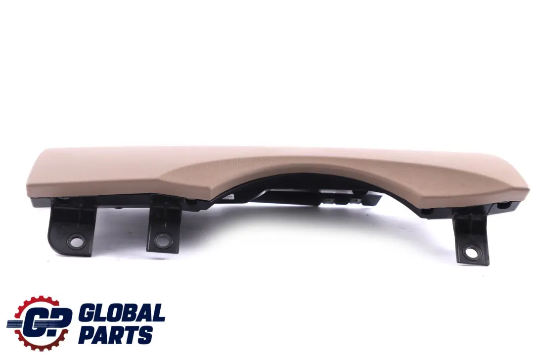 BMW 7 Series E65 E66 Lower Steering Wheel Dash Trim Panel Beige Dunkelbeige - SKU rhd-7040392 - Part number 7040392