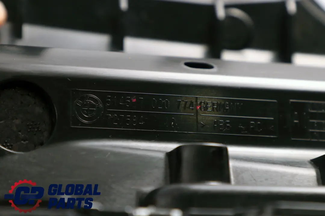 BMW 7 Series E65 E66 Lower Steering Wheel Dash Trim Panel Beige Dunkelbeige - SKU rhd-7040392 - Part number 7040392