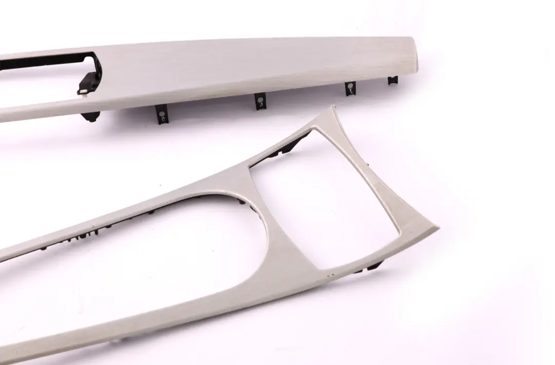 Set Interior Decor Trim Strip Cover Dash Panel Aluminium to BMW Z4 Series 1 E85 with Part number 7044312 BMW Z4 Series 1 E85 Set Interior Decor Trim Strip Cover Dash Panel Aluminium - SKU rhd-7044312-1 - Part number 7044312