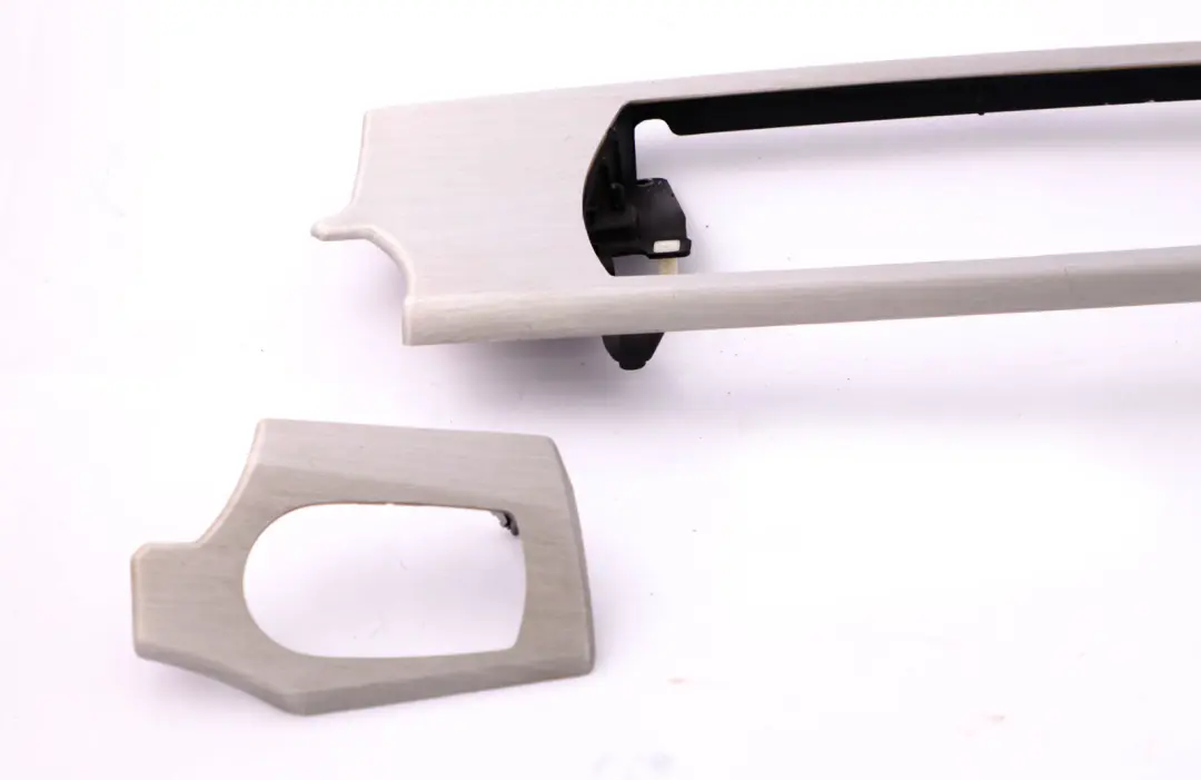 Set Interior Decor Trim Strip Cover Dash Panel Aluminium to BMW Z4 Series 1 E85 with Part number 7044312 BMW Z4 Series 1 E85 Set Interior Decor Trim Strip Cover Dash Panel Aluminium - SKU rhd-7044312-1 - Part number 7044312