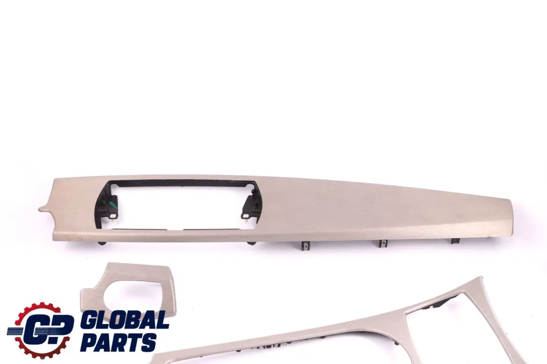 BMW Z4 Series 2 E85 Set Interior Decor Trim Strip Cover Dash Panel Aluminium - SKU rhd-7044312-2 - Part number 7044312