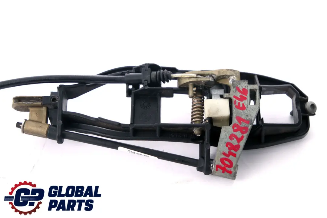 Carrier Outside Door Handle Front Left N/S to BMW 3 Series E46 with Part number 7048281 BMW 3 Series E46 Carrier Outside Door Handle Front Left N/S - SKU rhd-7048281 - Part number 7048281