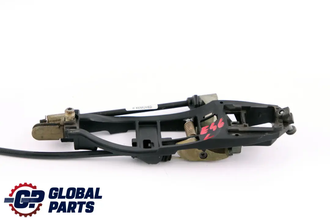 Carrier Outside Door Handle Front Left N/S to BMW 3 Series E46 with Part number 7048281 BMW 3 Series E46 Carrier Outside Door Handle Front Left N/S - SKU rhd-7048281 - Part number 7048281